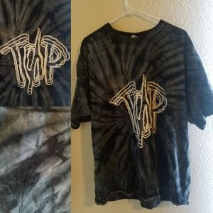 TWENTY ONE PILOTS TOP WARP TIE DYE T-SHIRT